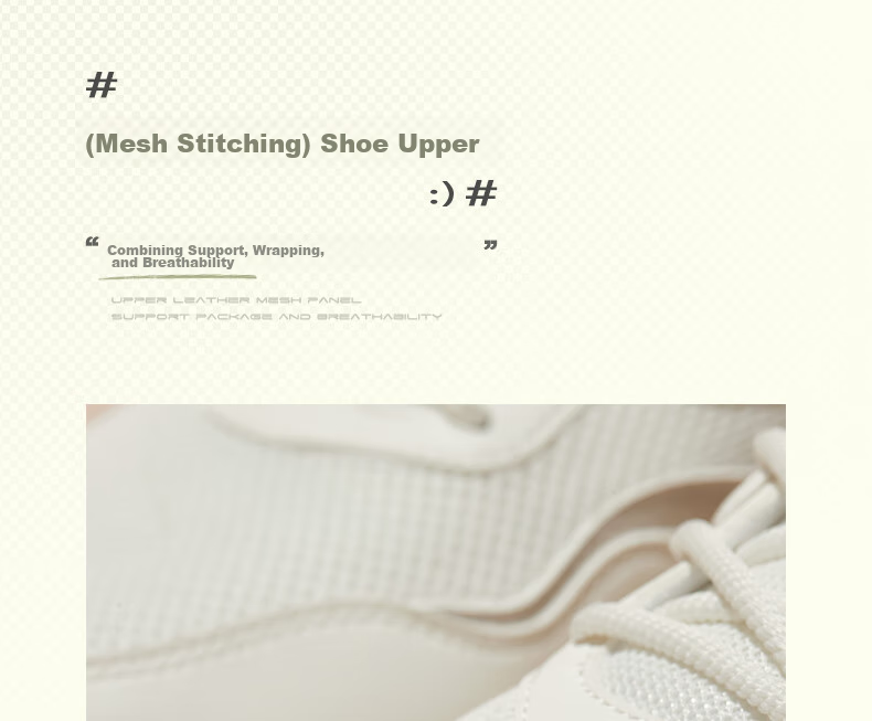361° Women's Sneakers, Yunshu 3 Spring And Summer Retro Thick-Soled Casual Versatile Commuter Dad Shoes, 682316706-1 12