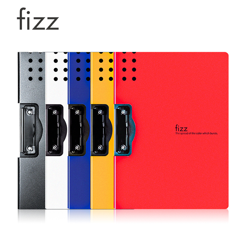 Папка для документов Fizz A6380, красная, формата А4, горизонтальная ориентация, из полипропилена
