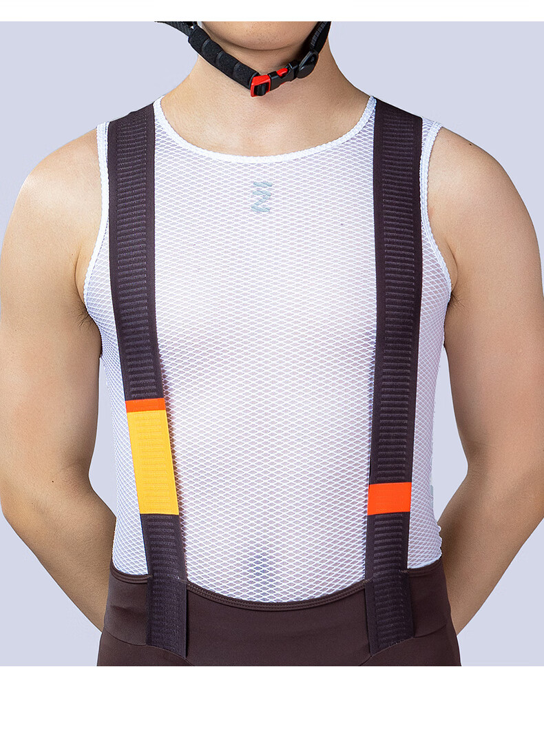 INBIKE Sweat-Wicking Cycling Vest Undershirt, Quick-Dry Men's Road Bike Bicycle Top, Base Layer, White, M/L 9
