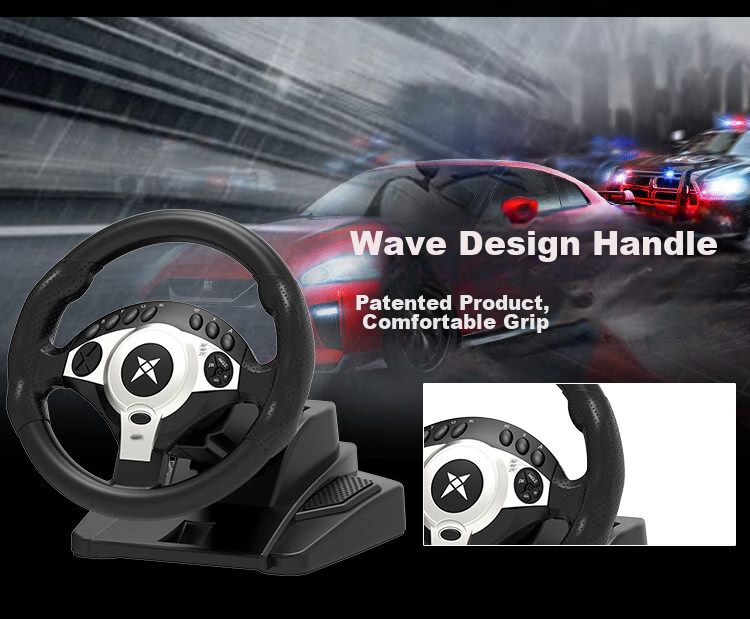 Keten D1 1080° Racing Wheel Game Steering Wheel Simulator Force Feedback Compatible with PC, Console, Euro Truck Simulator 2, and Chinese Touring 16