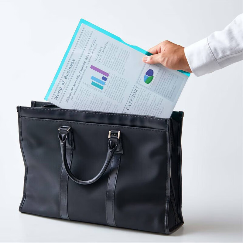 KINGJIM CHEERS Transparent Single-Sheet Clip A4 Prenatal Check-Up Student Exam Paper Storage Contract Insert File Folder Inspection Report Transparent White CH757T3C Digital Full Mesh Low Price 2