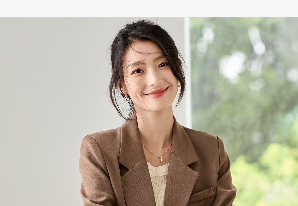 Chushen Long-Sleeve Blazer for Women, Commuter Professional Casual Stylish Suit Jacket with Double Buttons S143U6001 3