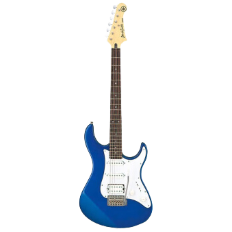YAMAHA Electric Guitar, PAC Series ST Model Single-Coil Dual-Wind PAC012 Blue + Accessories Gift Pack