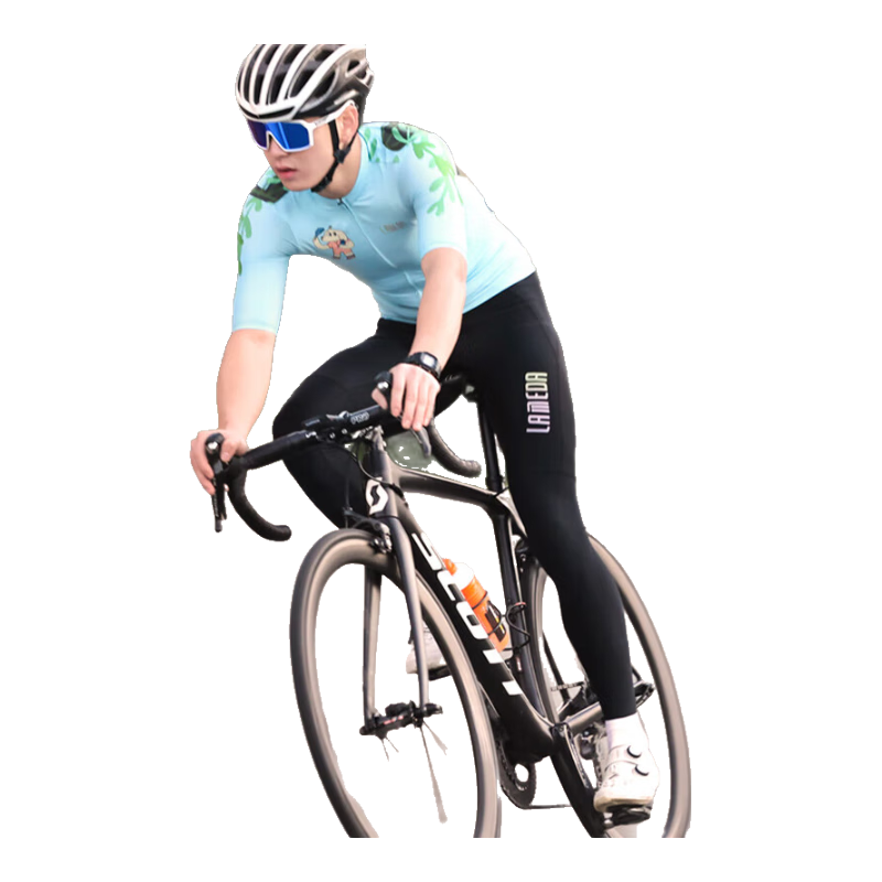 Lameda Cycling Shorts, Men's Spring And Autumn Lightweight Bicycle Pants, Mountain And Road Bike Xuri Long Pants, Blue 2XL