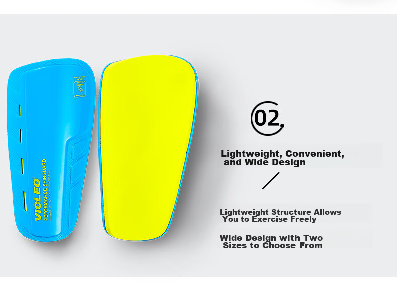 VICLeO Children And Youth Soccer Shin Guards And Ankle Pads, Insert-Type, One Pair, V820216, Fluorescent Yellow 14