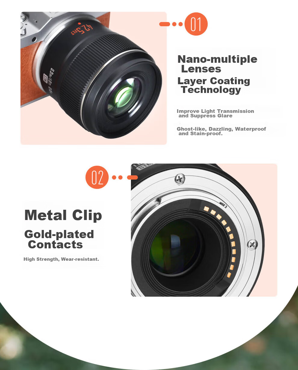 Yongnuo YN12-35mm F2.8-4, 43mm Mount Zoom Lens, Supports Auto And Manual Modes, Suitable for 43mm Mount Cameras 15