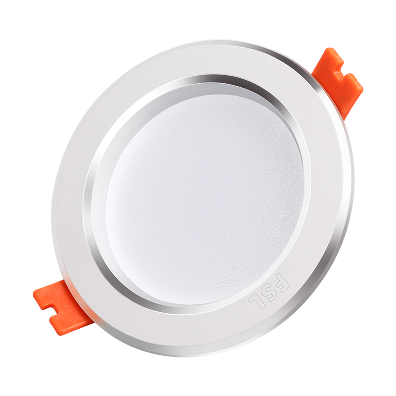 FSL Foshan Lighting Downlight, LED Ceiling Light, Anti-Fog Lamp, 2.5 Inch, 5W, Neutral Light, 4000K, Cut-Out Diameter 7.5-8.5 Cm