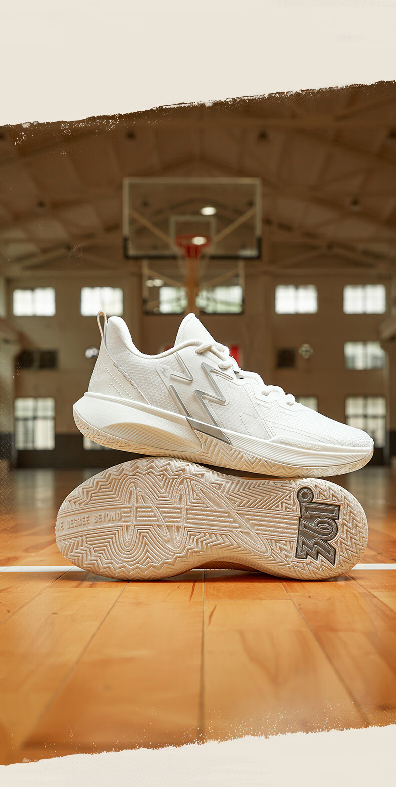 361° Basketball Shoes BIG3Team Spring And Summer Youth Professional Low-Top Sneakers for Men 672331109-2 11