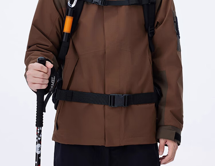 CAMEL Outdoor Hardshell Jacket AK80 Three-In Waterproof Mountaineering Coat for Men And Women, Tibet Travel Outerwear A34CATR808 2