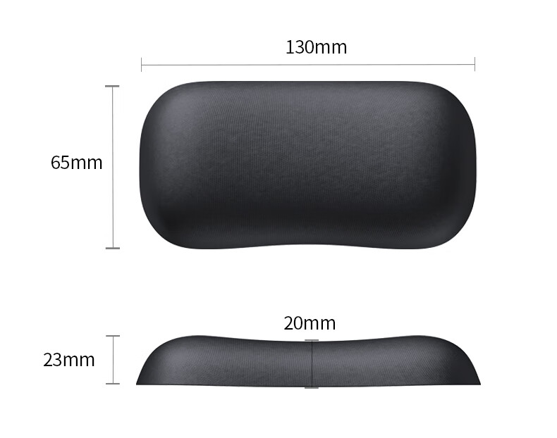 Ugreen Mouse Pad Wrist Rest Ergonomic Wrist Support Laptop Mouse Hand Rest Non-Slip Durable Office Typing Wrist Pad for Men 13