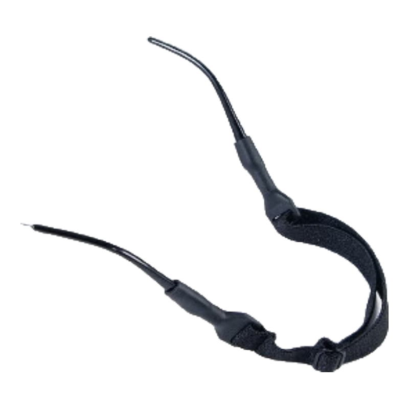 DRATRA Glasses Anti-Slip Cord, Silicone Hanging Chain, Elastic Rope, Adult Fixed Temple Anti-Slip, Anti-Fall, Anti-Drop, Colorful, Fashionable