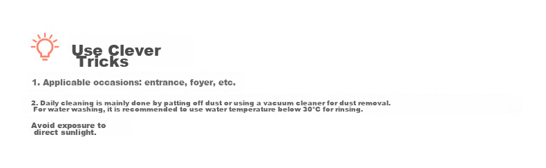Dajiang Entrance Door Mat, Rubber Doormat, Indoor Carpet, Commercial High-End Floor Mat, Entrance Mat, 60x90cm 11