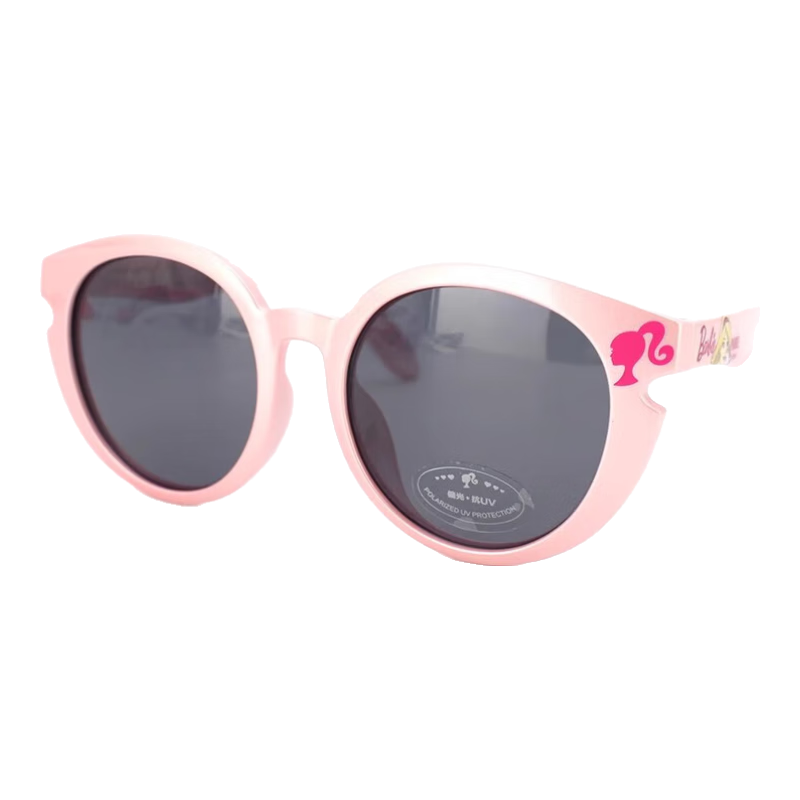 Barbie Children's Sunglasses, Girls' Summer Fashion Sunglasses, Kids' UV Protection Glasses, Baby Fashion Polarized Glasses