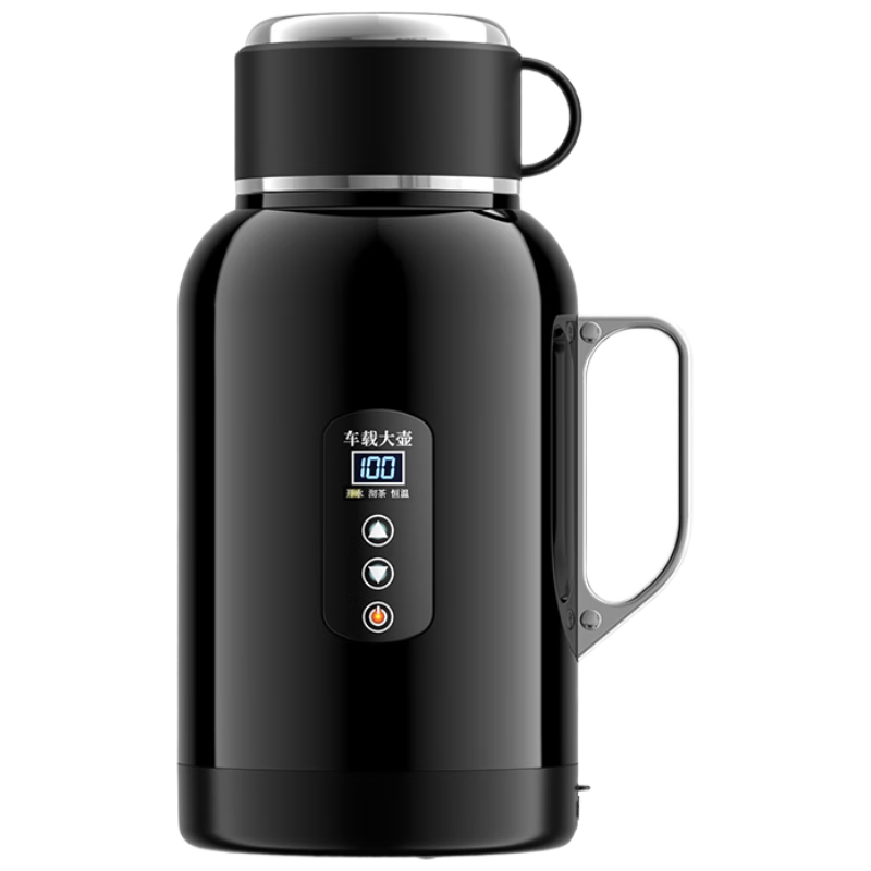 SECRETSBOX Car Kettle, 2025 New Model, 12V/24V Universal, Truck-Specific Insulated Electric Kettle, Heating Water Cup