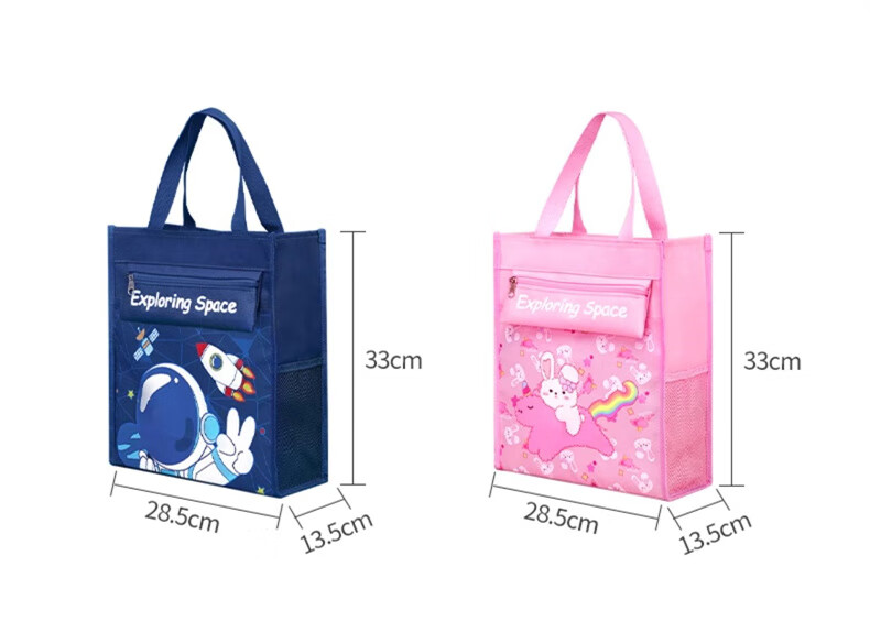 Maotaizi Transparent Mesh Tutoring Bag, Thickened Handbag with Large Capacity for Homework And Documents, Flip-Top Design, Specially for Middle School Students' Exams, Winter Vacation Tutoring Storage Bag, Subject-Specific Tutoring Pouch 15
