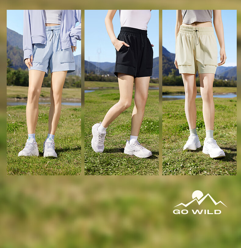 361° Women's Sports Shorts, Spring And Summer Five-Point Pants, Sun Protection, Outdoor Loose Casual Cargo Shorts, 662424703-2 11