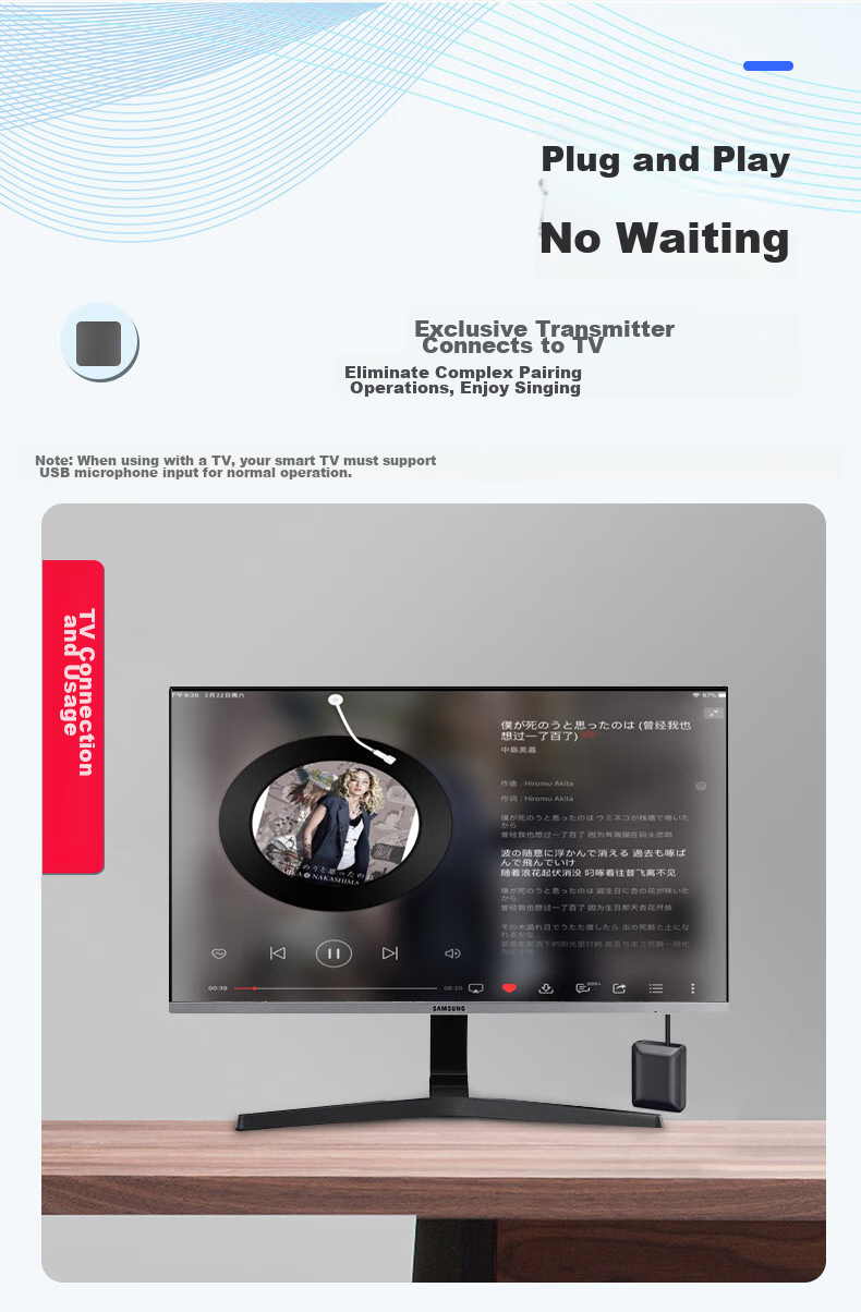 Soaiy SA-H10 Engineering Conference Microphone, Desktop Condenser Microphone, Gooseneck Wireless Meeting Training Voice Chat Microphone, Conference Speech Professional Gooseneck Adjustable Frequency Microphone 9
