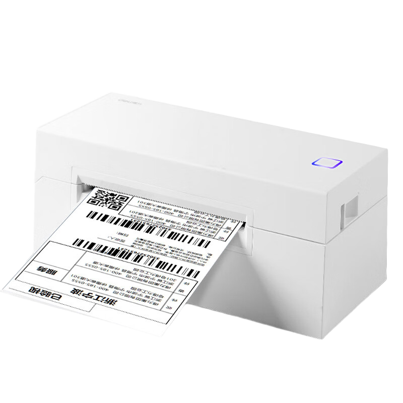 Deli DL-770DW Express Printer, High-Speed Warehouse Logistics Shipping Label, Single Or Double-Sided, E-Commerce Specialized Commercial Office Use, Self-Adhesive Barcode Thermal Label Printer, Bluetooth Versio