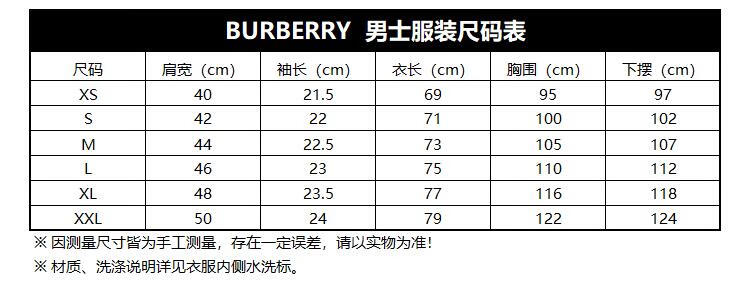 博柏利 burberry 男款棉质短袖polo衫海军蓝 80100391 m码