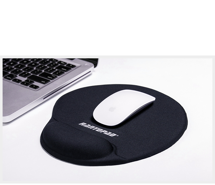 Rantopad TOTO Pro Memory Foam Wrist Rest Mouse Pad Lycra Surface Large Ergonomic Hand Support Mat Office Gaming FPS Smooth Non-Slip Desk Pad Mig 4