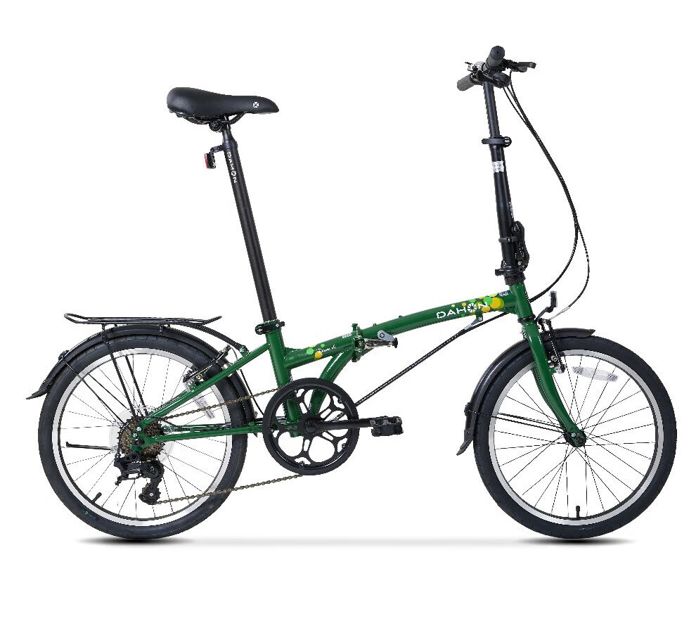 DAHON Folding Bicycle, 20-Inch Ultra-Light, 6-Speed Commuter Folding Bike HAT061, Orange 13