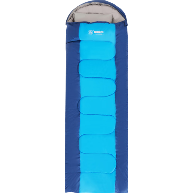 TAN XIAN ZHE Sleeping Bag for Adults, Outdoor Winter Thickened Warm Sleeping Bag, Spring And Autumn Indoor Camping Nap Dirt-Proof Sleeping Bag, 1.8KG