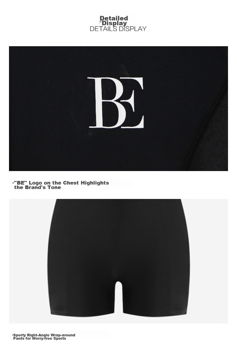 BALNEAIRE Women's High-End Sun Protection One-Piece Professional Racing Swimsuit, Slimming Zipper Boyshorts, Black, M 7