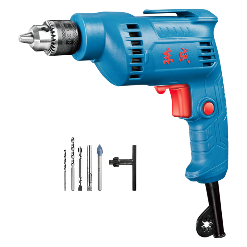 Dongcheng Electric Drill WJZ400-10 Multifunctional Household Drill, Electric Screwdriver, Power Tool