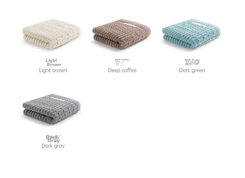 Sanli Class A Xinjiang Cotton Square Towels, 4 Pieces, Pure Cotton Soft Absorbent Face Washing Sports Small Towels for Men And Women, 33*33cm 5