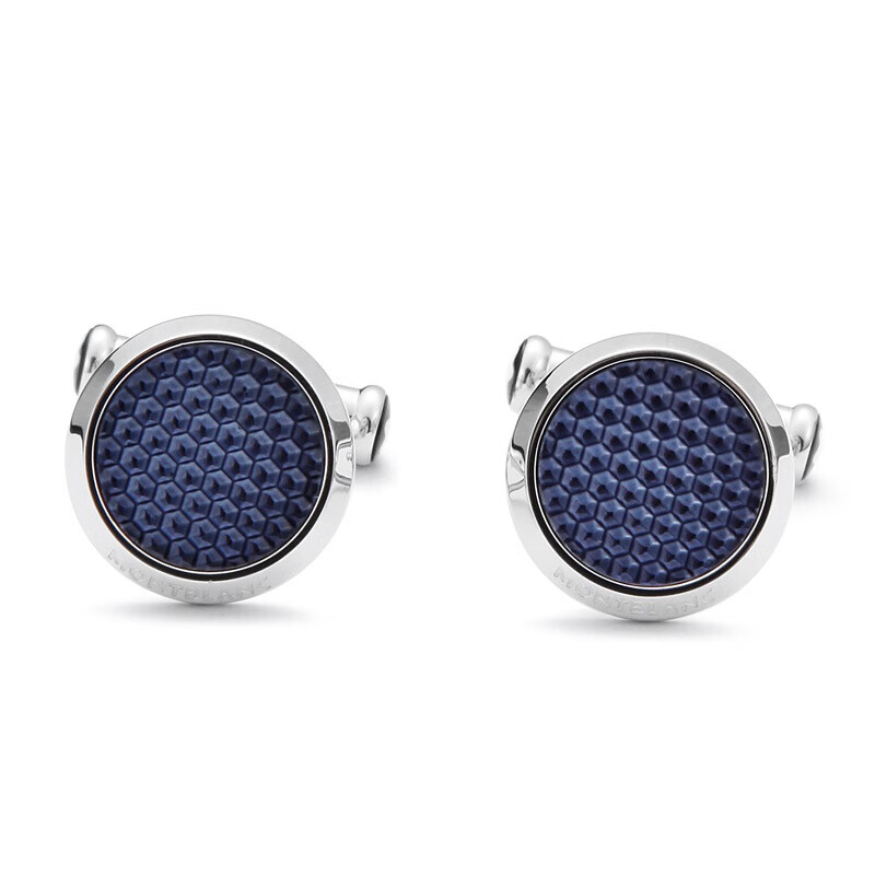 montblanc万宝龙大班系列男士袖扣银色112904