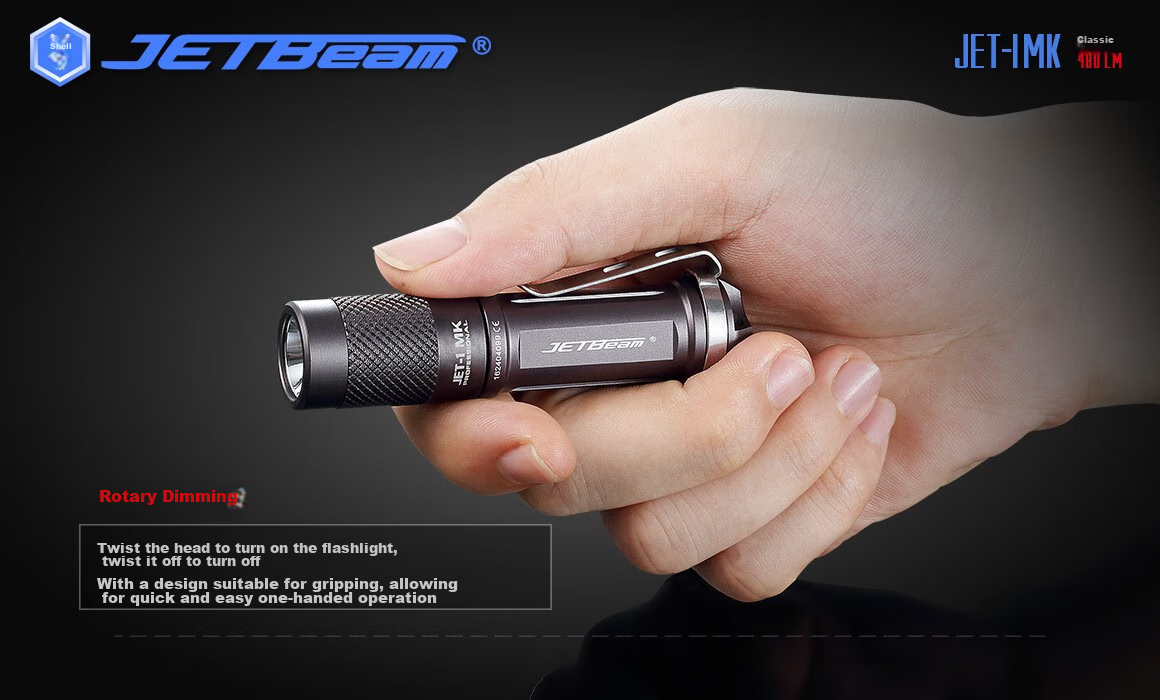 JETBeam Jianming I MK High-Intensity Flashlight, Mini Portable Outdoor Emergency Lighting, Cycling Light, Compact Outdoor Camping Lanter 6