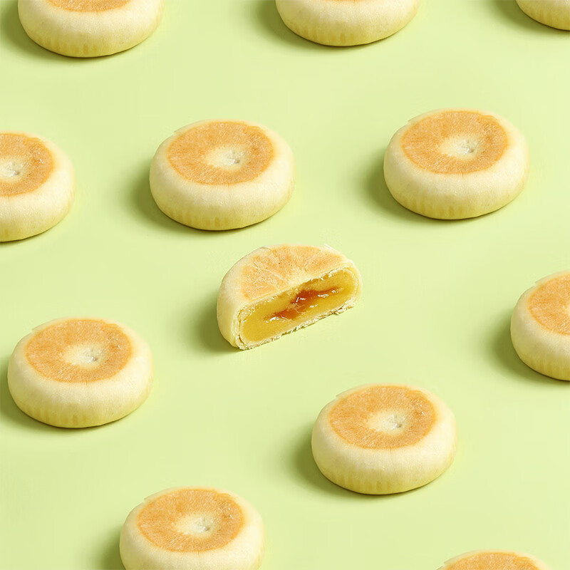 味滋源 榴莲饼500g 整箱糕点爆浆流心馅饼休闲零食小吃点心