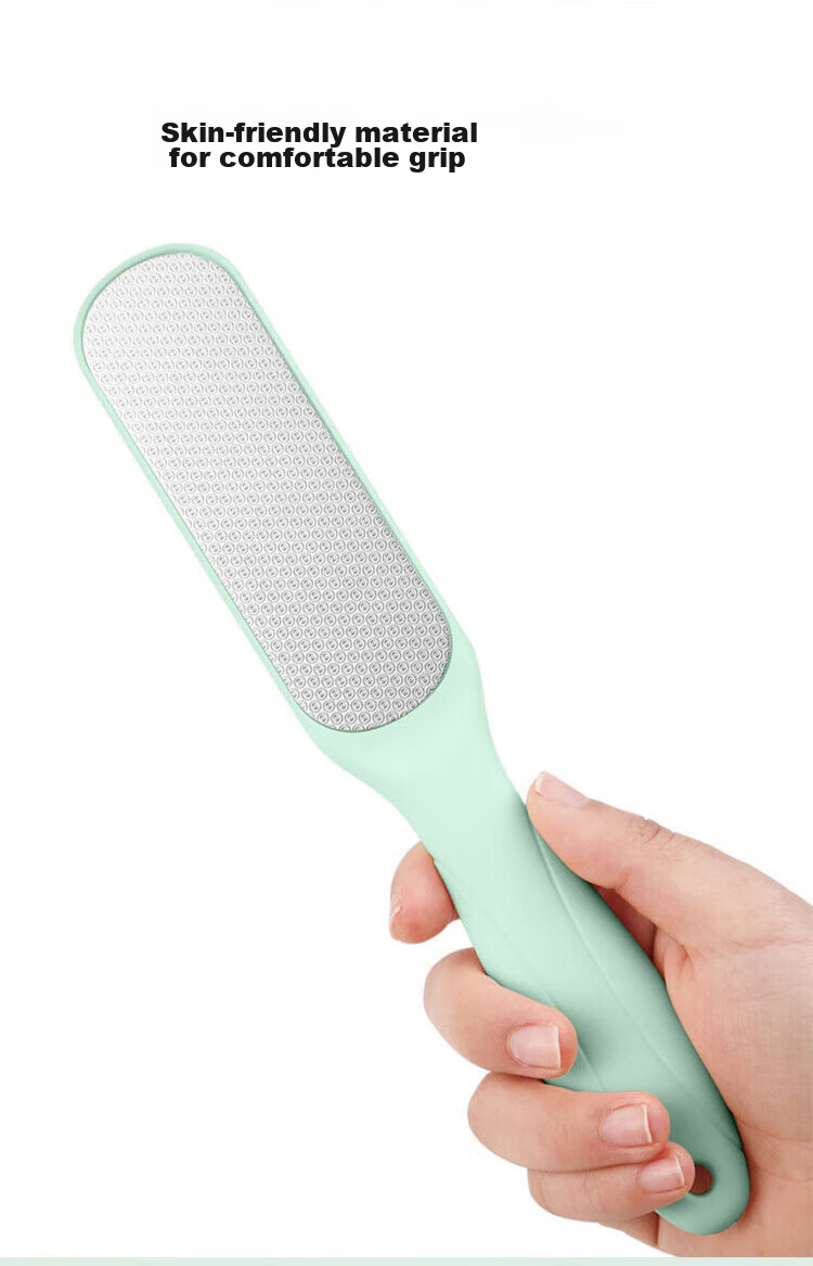 Baoshi Foot Scrubber And Pumice Stone Set, 2-Piece Kit for Removing Dead Skin And Calluses, Home Pedicure Tools, Durable Foot Care Device 12