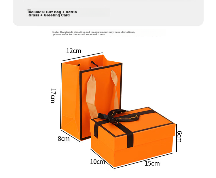 TaTanice Gift Box, Empty Box for Gifts, Birthday Present Packaging, Confession Souvenir Box, Gift Box, Back-To Season Exquisite Gift Box 4
