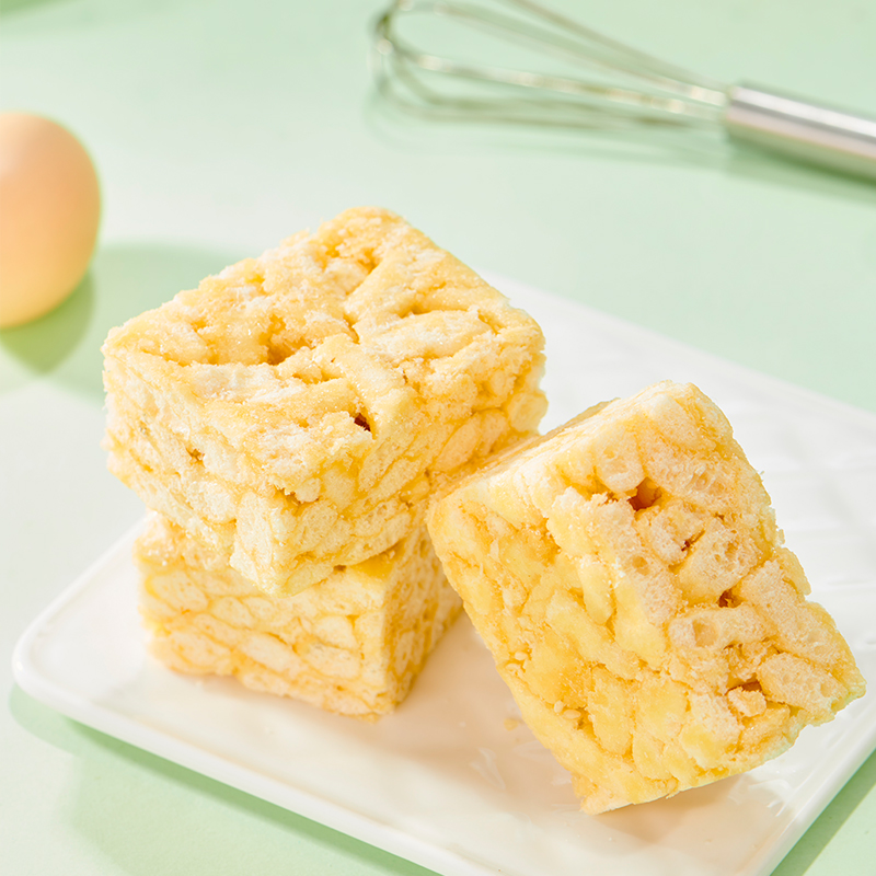 来伊份荞麦沙琪玛295g 营养早餐面包饱腹代餐糕点点心下午茶 休闲零食