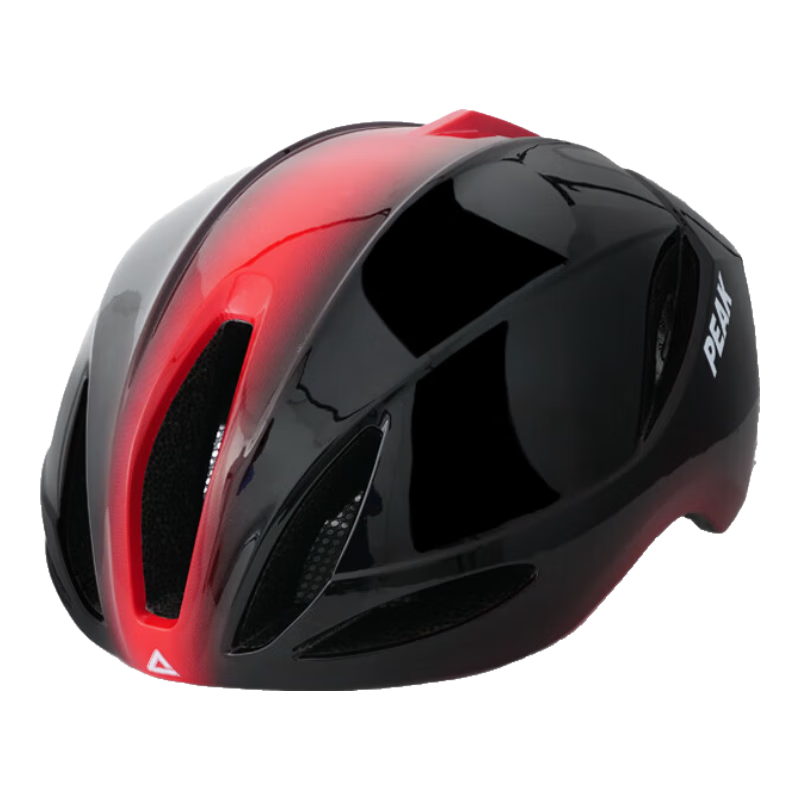 PEAK Cycling Helmet, Mountain And Road Bike Helmet for Men And Women, One-Piece Molding Safety Helmet, Gradient Black And Red