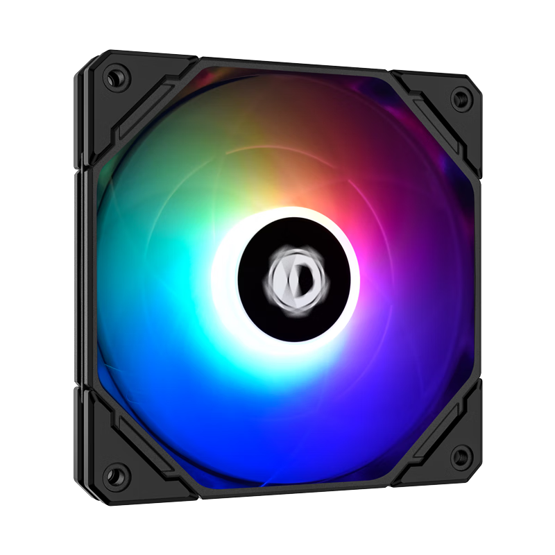 ID-COOLING (Kuren) 12cm Thin Case Fan, 12015 Specification, PWM Temperature Control, Suitable for ITX Bottom-Loading Computer Cooler Modification, NO-12015 ARGB