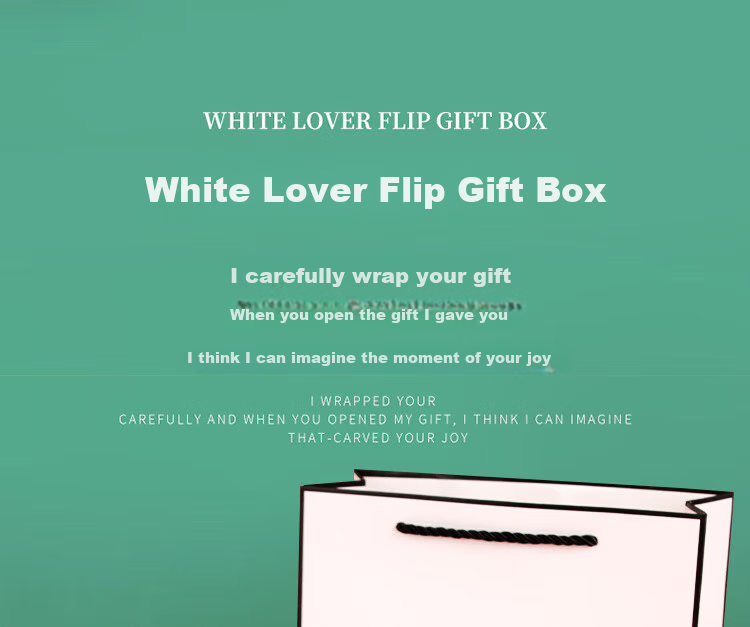 Jidukongjian Gift Box, Birthday Present Box, Anniversary Graduation Confession Gift Box, Packaging Box, Gift Box, Empty Box + Gift Bag 2