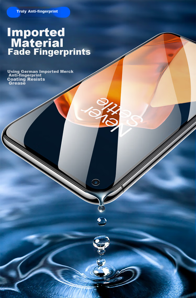 KOOLIFE [Anti-Chip Edge] Tempered Glass Screen Protector for OnePlus Turbo6X Pro, Full Coverage Ultra-Thin HD Anti-Drop Film 11