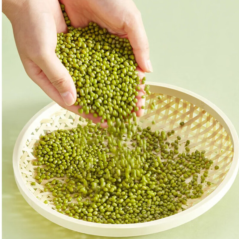 赤川 赤峰绿豆5斤 东北绿小豆（绿豆汤 真空装 杂粮粗粮) 