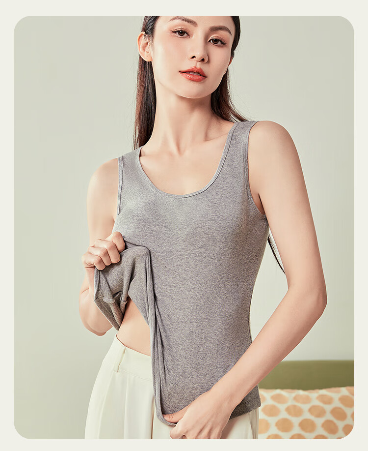 MiiOW Women's Spaghetti Strap Tank Top, Summer Pure Cotton 100%, Sexy Backless Inner Wear, Sleeveless Undershirt, Outerwear, Black 16