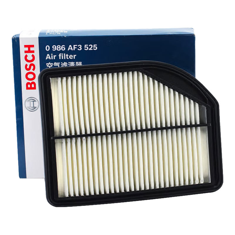 BOSCH Oil-Type Air Filter Element, Air Cleaner, Air Filter 3525, Compatible with Honda CRV 2.4L 2012-2013 Models