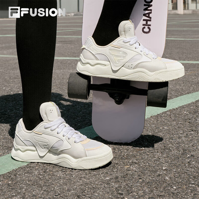 FILA FUSION FILA Trendy Women's Skateboard Shoes [Same Style As National Team], Casual Skate Shoes KICK II