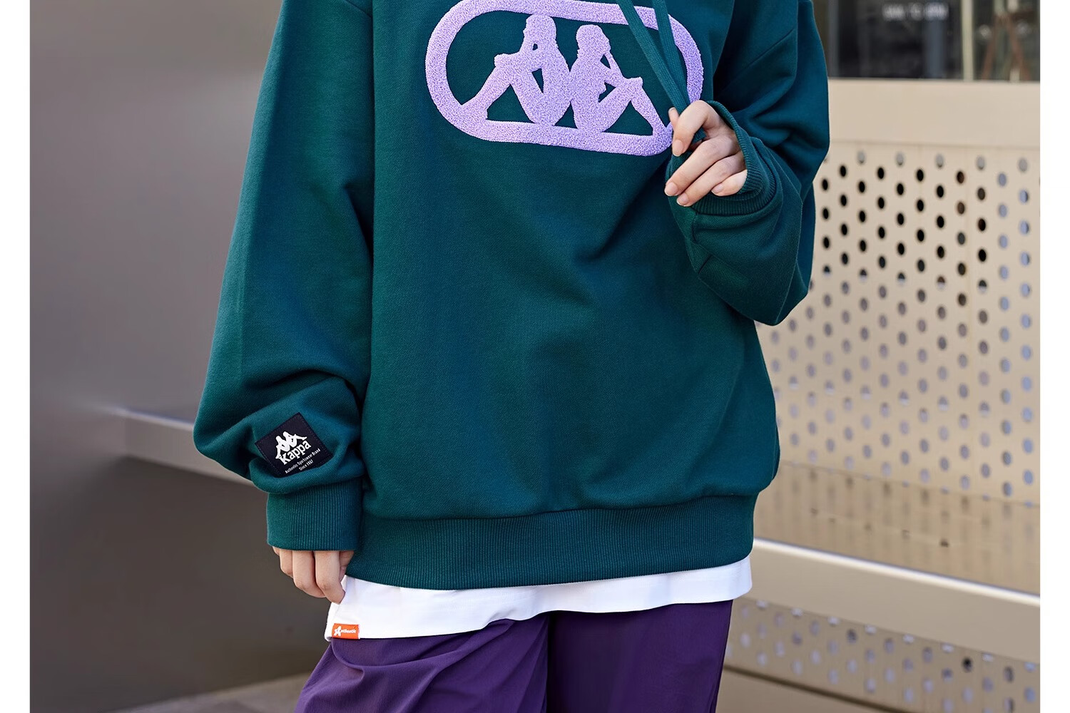 Kappa Back-To Red Sweatshirt New Style for Men And Women, Autumn New Year Knitted Sports Casual Pullover K0EY2MT30D 25