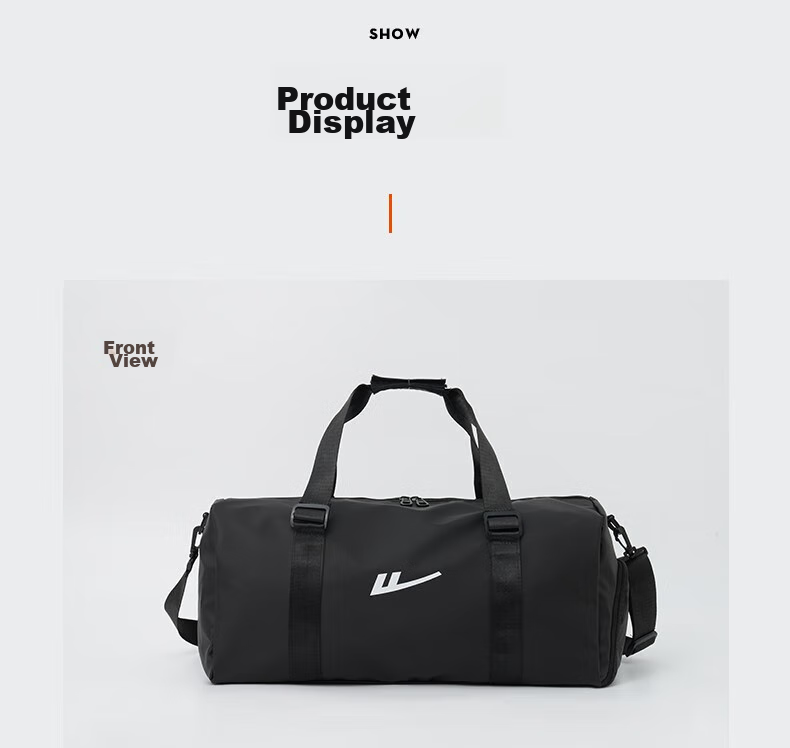 Warrior Travel Bag for Men, Dry And Wet Separation Fitness Bag, Business Trip Handbag, Storage Sports Bag, Luggage Bag with Large Capacity, Swimming Bag 15