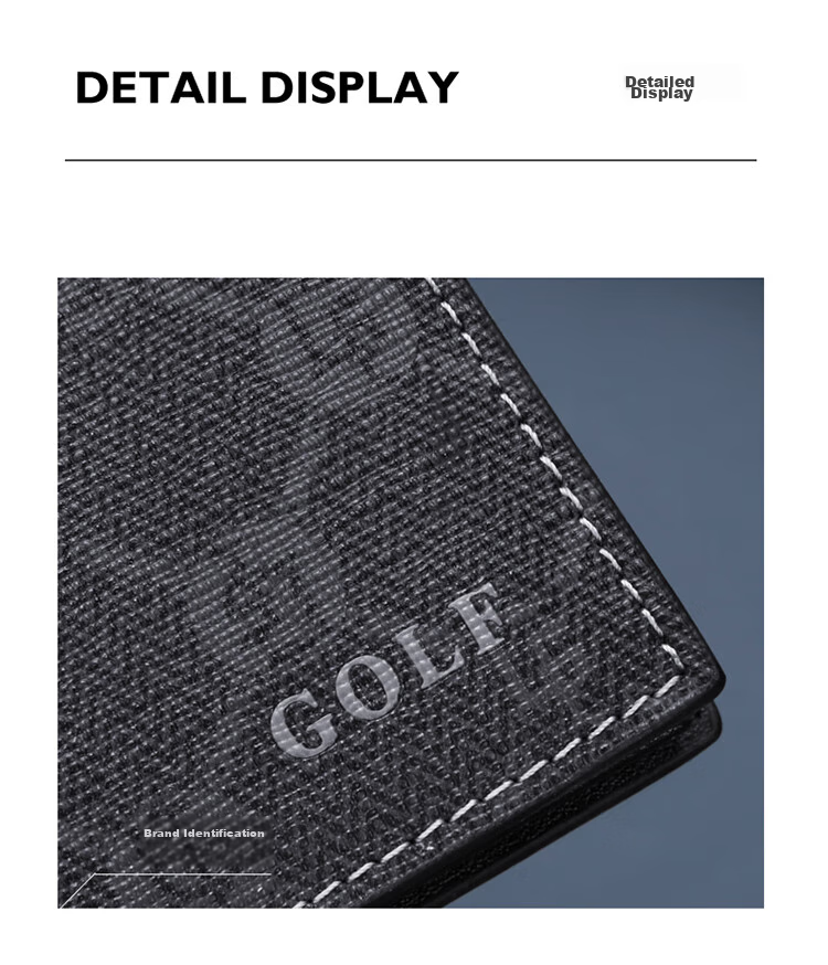 GOLF Driver's License Holder for Men And Women, Car Driving Permit Case, Protective Cover, Card Holder, Gift Box Set 18