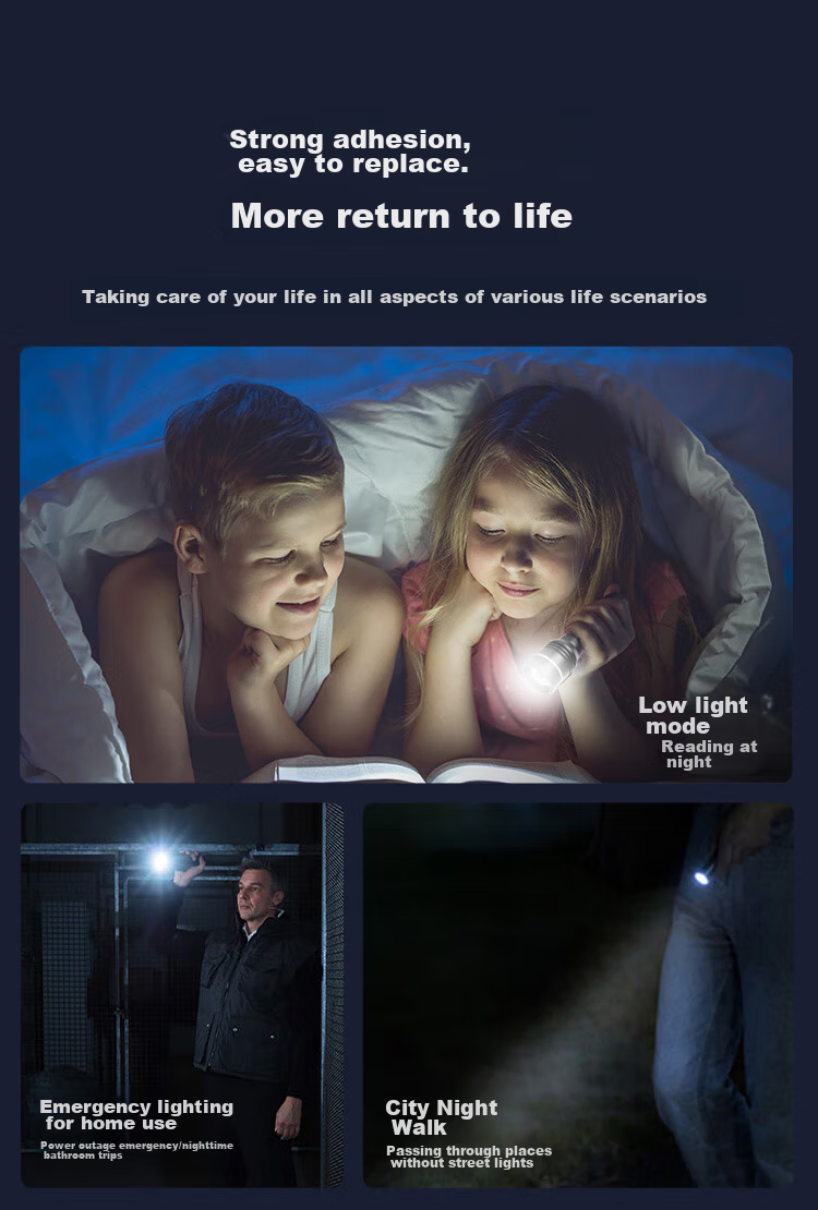 JD Original High-Brightness Zoomable Flashlight, 1000 Lumens, Long Battery Life, Outdoor Survival, Rechargeable, Multifunctional, Portable for Home Use 15