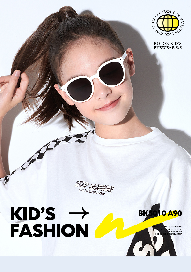 BOLONBOLON Cat Eye Sunglasses UV Protection Sun Glasses for Men, Women, and Kids BK5010A62 6