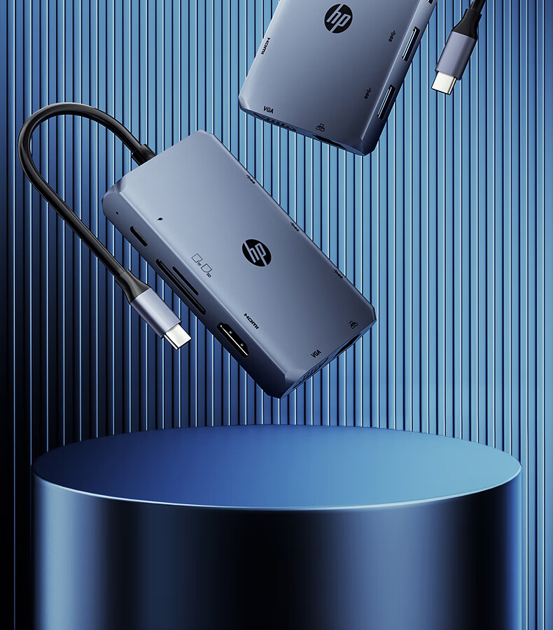 HP Type-C Expansion Dock, USB Extension, Network Port Adapter, USB to Network Port Converter, Mac Expansion Dock Type-C, Apple Computer Adapter 7