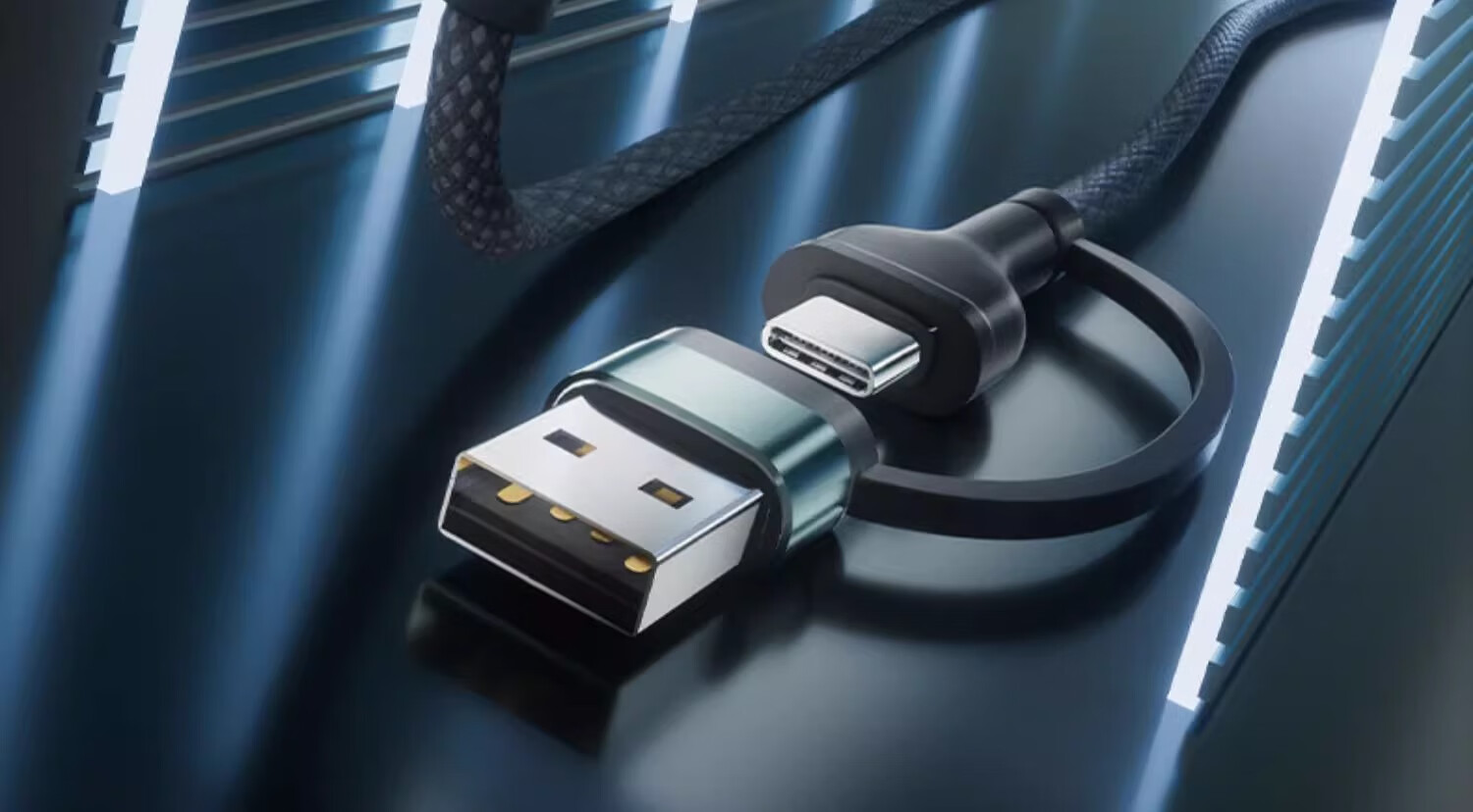 Nengshi Four-In Charging Cable, Type-C Data Cable, PD Dual-Head Fast Charging, Suitable for Apple IPhone, Huawei, Xiaomi IPad/tablet/laptop, 1.5 Meters 2